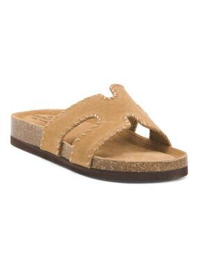 GREYSTONE Suede Erthie Sandals
